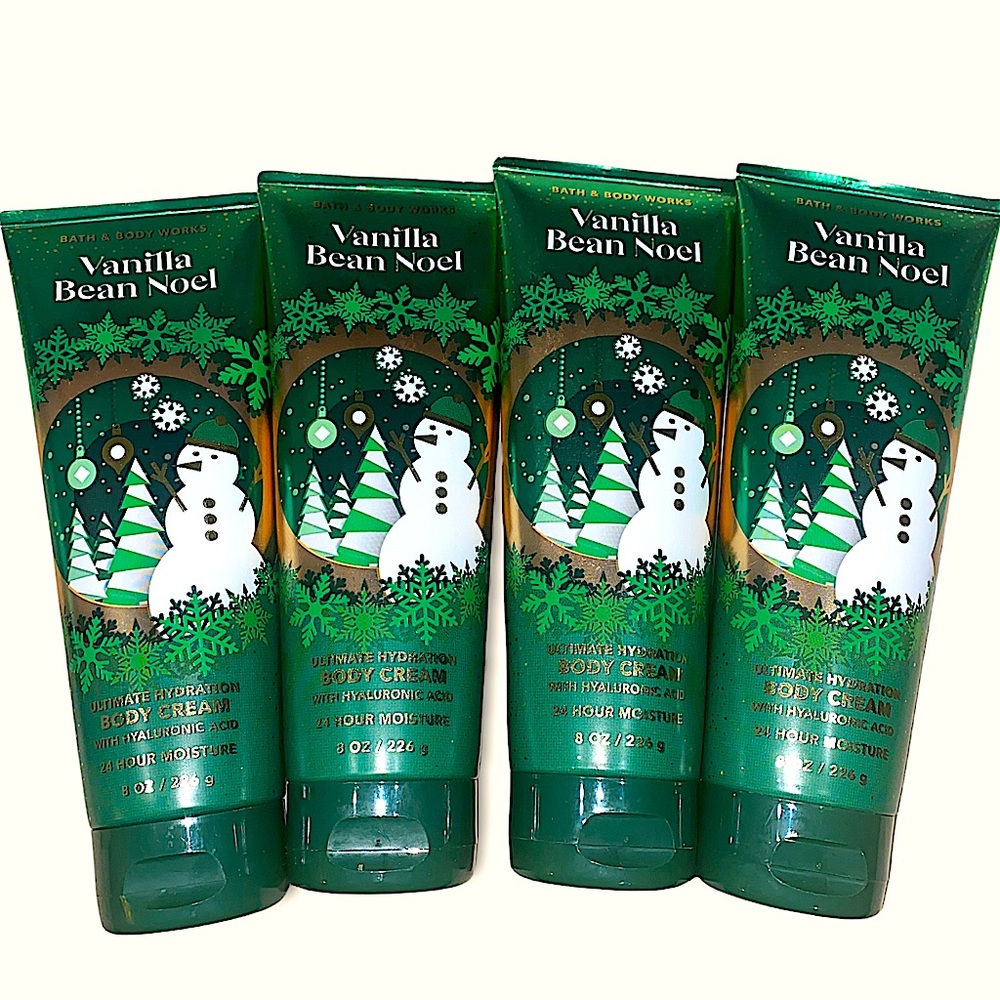 ‼️ALL 4pc 🌸Vanilla Bean Noel 24 Ultimate Hydration Body Cream
